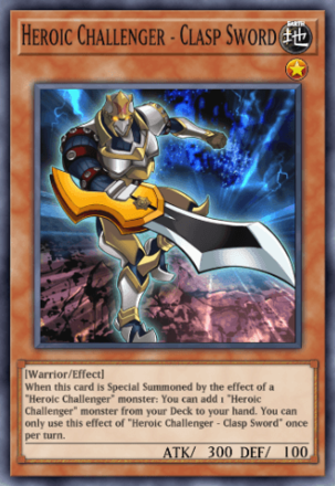 Heroic Challenger - Clasp Sword