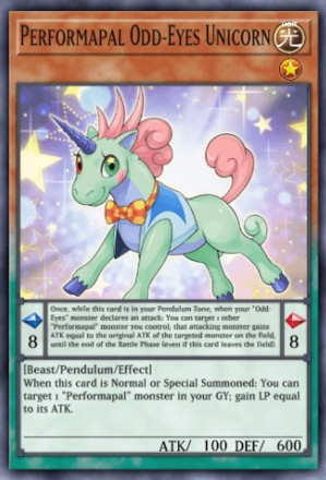 Performapal Odd-Eyes Unicorn