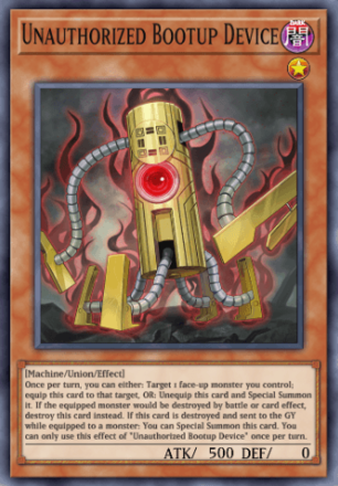 Unauthorized Bootup Device