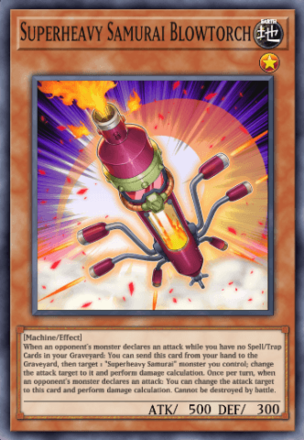 Superheavy Samurai Blowtorch