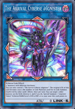 The Arrival Cyberse @Ignister