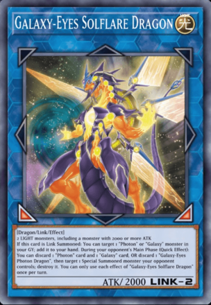 Galaxy-Eyes Solflare Dragon