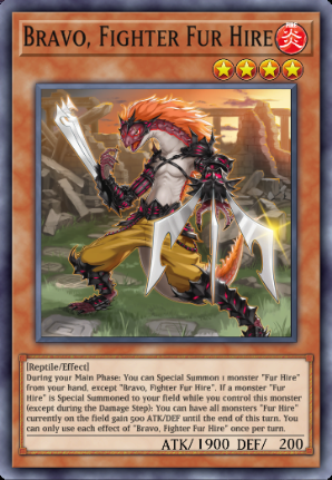 Bravo, Fighter Fur Hire