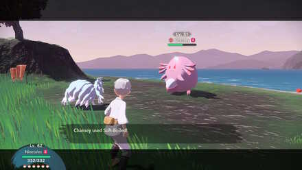 PLA Alpha Chansey Heal