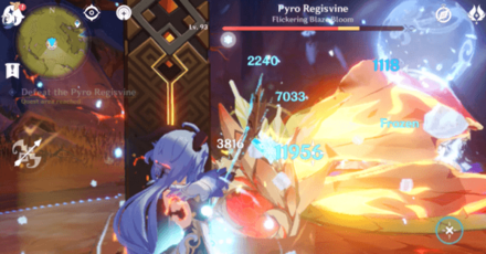 Genshin - Eight Locales Day 6 - Defeat the Pyro Regisvine