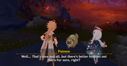 Genshin - Eight Locales Day 6 - Talk to Kichiboushi Again