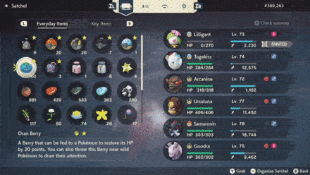 Alpha Lumineo Back Strike While Eating Berry