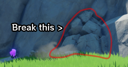 Genshin - Cecilia Garden Seelie 1 Location