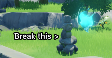 Genshin - Cecilia Garden Seelie 3 Location