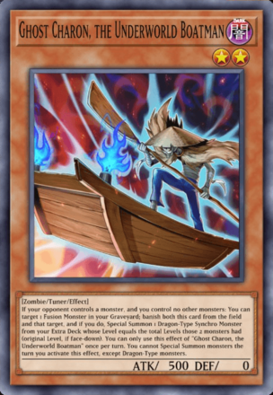 Ghost Charon, the Underworld Boatman