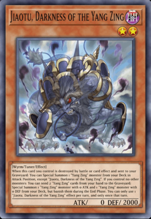 Jiaotu, Darkness of the Yang Zing