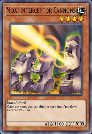 Moai Interceptor Cannons