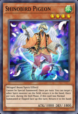 Shinobird Pigeon