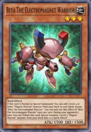 Beta The Electromagnet Warrior