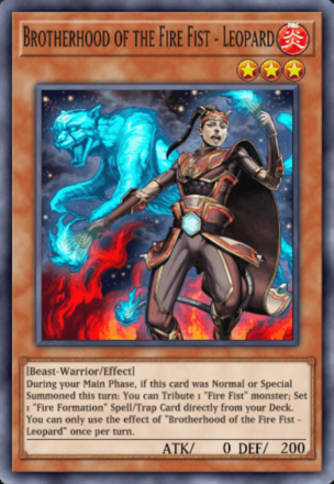 Brotherhood of the Fire Fist - Leopard