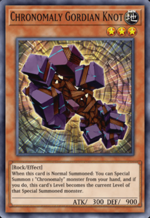 Chronomaly Gordian Knot