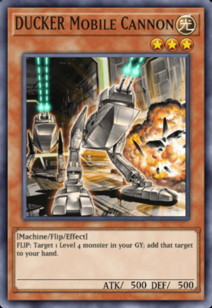 DUCKER Mobile Cannon