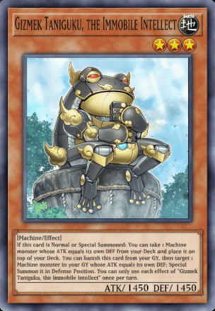 Gizmek Taniguku, the Immobile Intellect