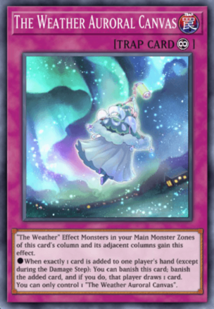 The Weather Auroral Canvas