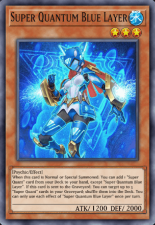 Super Quantum Blue Layer