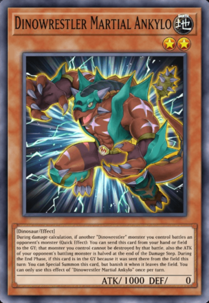 Dinowrestler Martial Ankylo