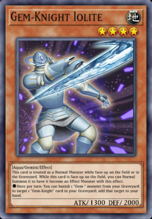 Gem-Knight Iolite