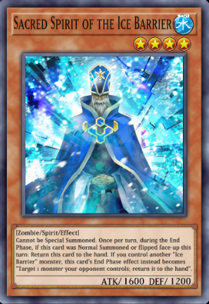 Sacred Spirit of the Ice Barrier