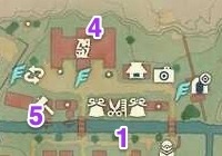 Jubilife Village Wisp 4 Map - Galactic Hall Building