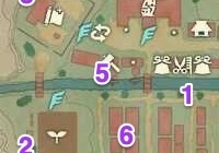Jubilife Village Wisp 5 Map - Gap Between Houses