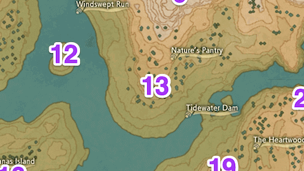Obsidian Fieldlands Wisp 13 Map