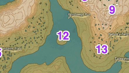 Obsidian Fieldlands Wisp 12 Map