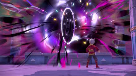 Legends Arceus - space-time rift