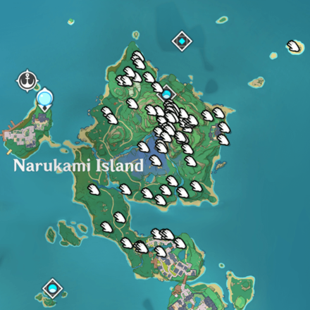 Genshin - All Sakura Bloom Locations in Inazuma