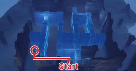 Genshin - Evernight Temple Maze Hydro Monument 1