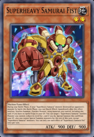 Superheavy Samurai Fist