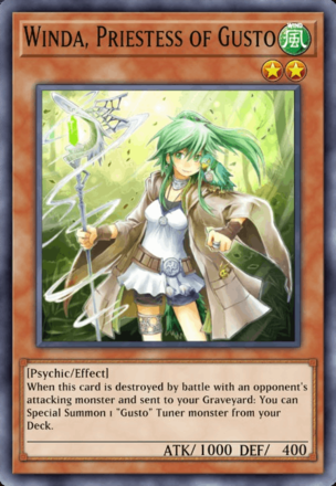 Winda, Priestess of Gusto
