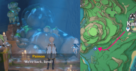 Genshin - 8 Locales Day 7 - Go back to Ioroi in Chinju Forest