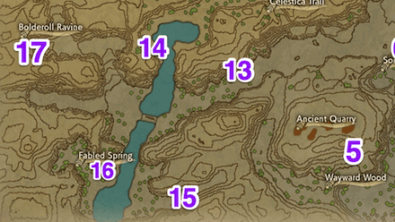 Coronet Highlands Wisp 16 Map