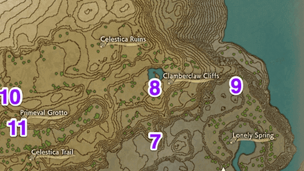 Coronet Highlands Wisp 9 Map