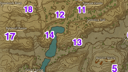 Coronet Highlands Wisp 17 Map