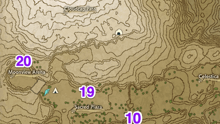 Coronet Highlands Wisp 20 Map