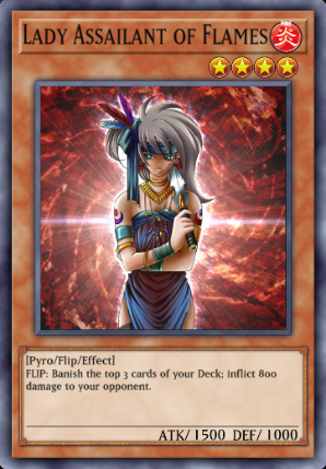 Lady Assailant of Flames