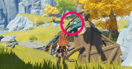 Genshin - Black King Pigeon Location - Northeast of Minlin