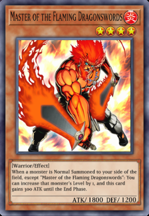 Master of the Flaming Dragonswords