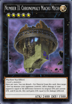 Number 33: Chronomaly Machu Mech