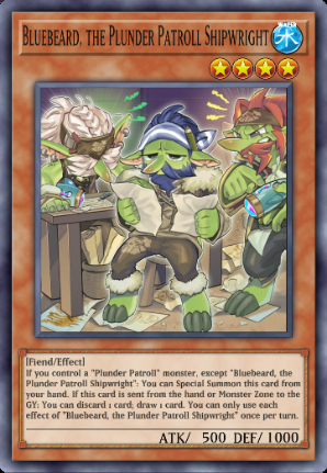 Bluebeard, the Plunder Patroll Shipwright