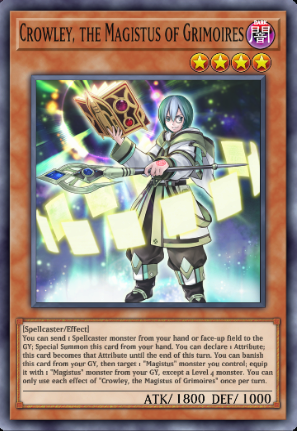 Crowley, the Magistus of Grimoires