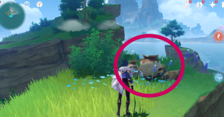 Genshin - Violet Court Pot Locations - 9 Top of the South Hill