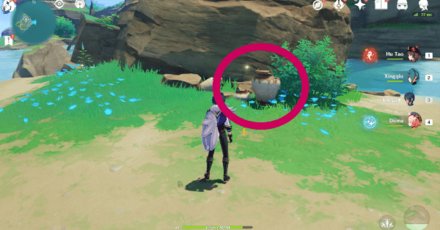 Genshin - Violet Court Pot Locations - 19 Behind the East Island