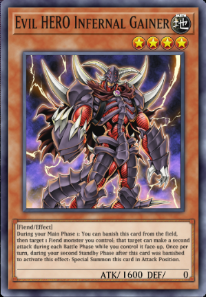 Evil HERO Infernal Gainer